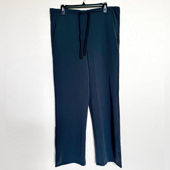 NWOT AVE womens dark charcoal scrub set - Picture 6 of 8